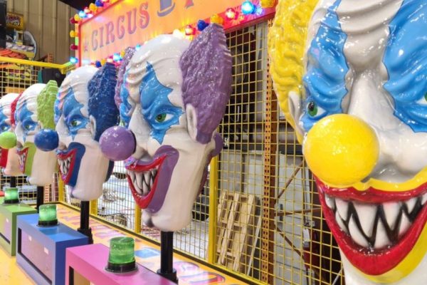 Giant Funfair Game for Adults in Canary Wharf