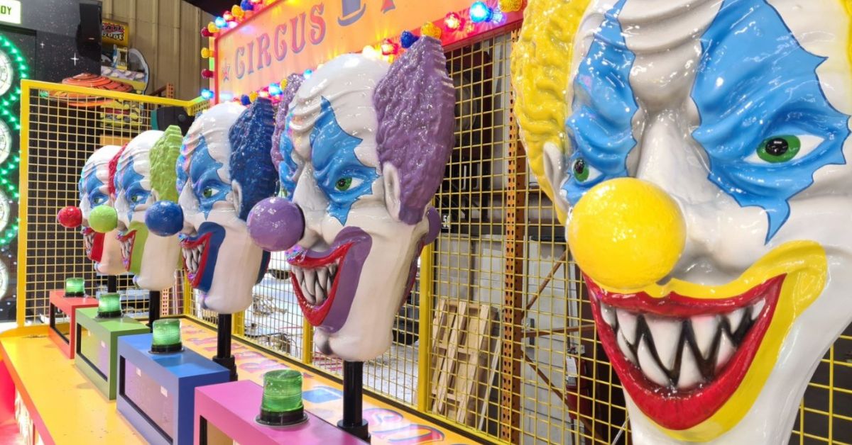 Giant Funfair Game for Adults in Canary Wharf