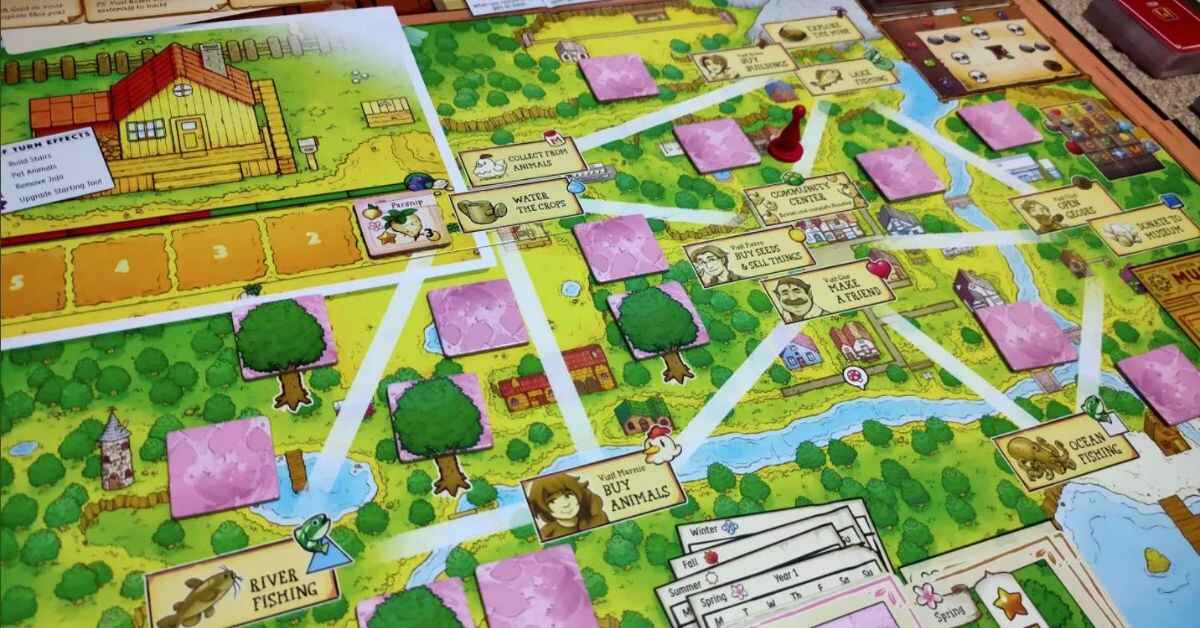 London Stardew valley Board Games Review